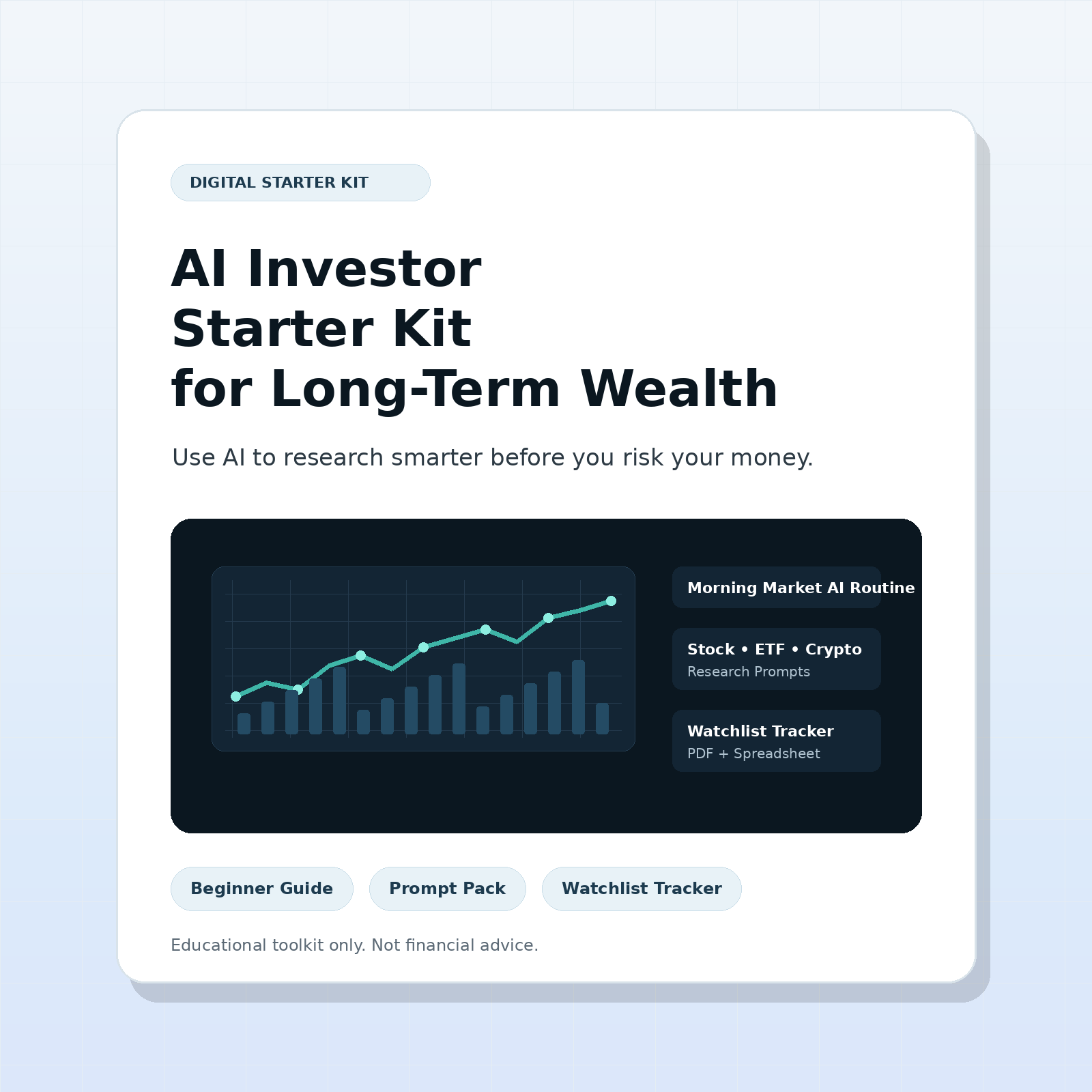AI Investor Starter Kit for Long-Term Wealth